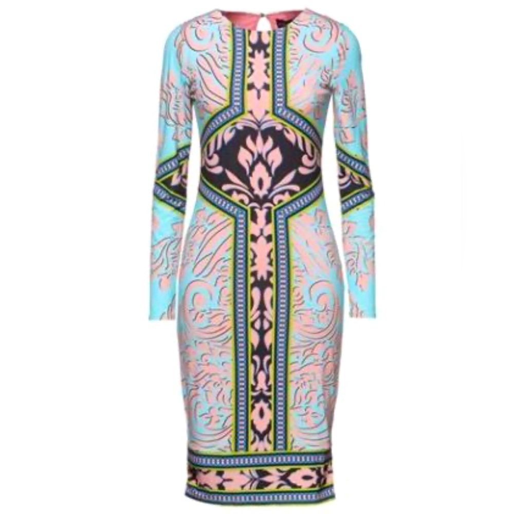NWOT Hale Bob Oksana Microfiber Jersey Dress XS